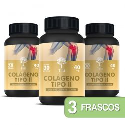 Cartilagens + Regenerex - Colágeno Tipo II - Kit 3 Frascos