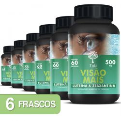  Visão Mais - Vitamina para os Olhos - Kit 6 Frascos
